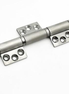 不锈钢旗型合页CL288三联合页重型加厚门铰链内置可转动360度