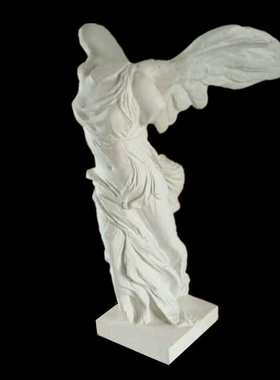 95CM石膏教具胜利女神全身石膏像人物石膏像素描静物雕塑摆件