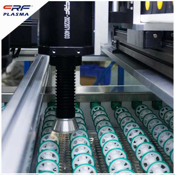 厂家直销全自动在线式大气等离子清洗机设备电晕机pp橡胶增强喷涂