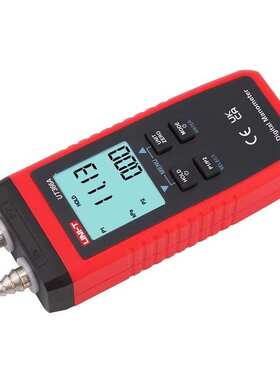 优利德数字压差表UT366A手持式微压表管道电子压力计高精度差压计