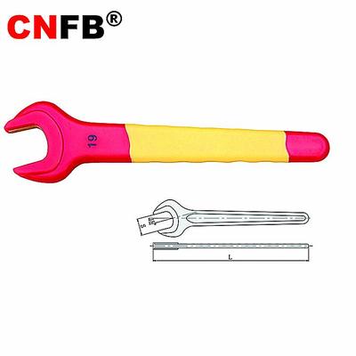 （桥防）天津桥防CNFB防爆绝缘注塑浸塑单头呆扳手T86401/T86401A