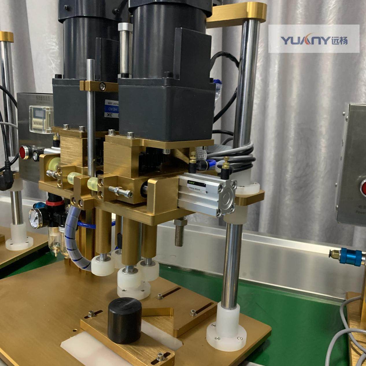 玻璃瓶酱料燕窝半自动旋盖机 桌式瓶盖四轮旋盖机锁盖机 远杨机械,办公设备/耗材/相关服务,封口机,淘宝优惠券,粉丝福利购,淘宝优惠卷