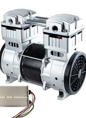 锦穗科技24V48V1200W车载直流压缩机无油气泵小型空压机车载专用