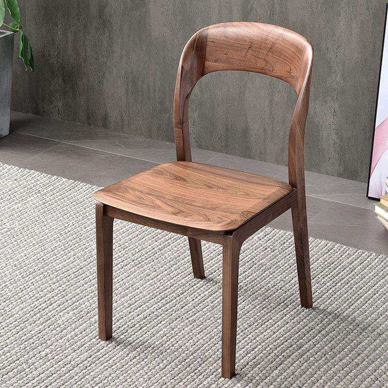 北美黑胡桃木餐椅实木现代简约日式家用靠背椅书桌椅艺术休闲椅子,3C数码配件,USB灯,淘宝优惠券,粉丝福利购,淘宝优惠卷