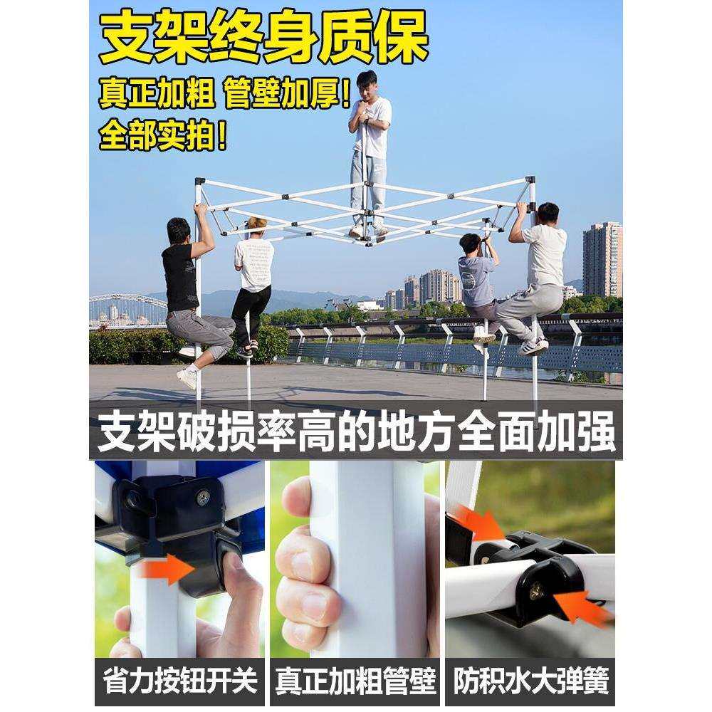 车棚停车棚家用汽车防晒伸缩雨棚室外临时庭院车新品户外移动折叠