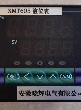 XMT605液位表4~20mA输入量程可设定
