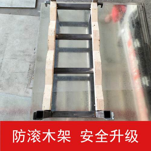 重型货架仓储物流运卡业栈仓板LXK防潮垫板叉车工钢制输铁托盘