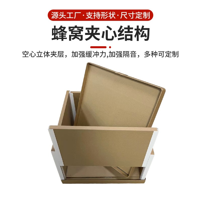 蜂窝纸箱坚固结实抗压耐冲击高强度防撞特硬蜂窝纸箱厂家