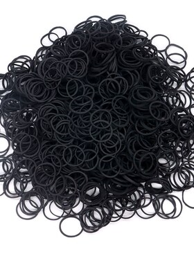 直供黑色橡皮筋高弹力圆形皮筋08*1.4内直径18CM橡胶圈耐消耗