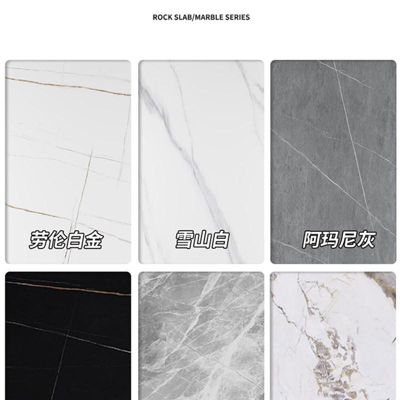 K8岩板餐桌吧台面加工桌面茶几边几电视柜大理石板定 做定 制台面