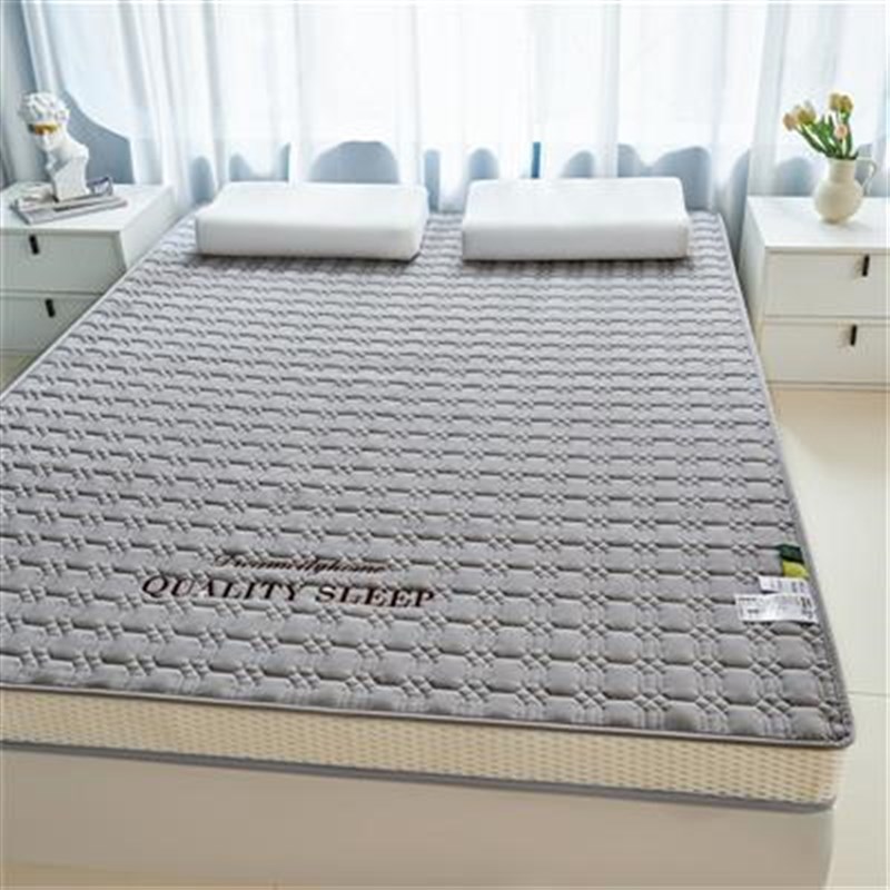 乳胶绣花蜂窝格记忆海绵床垫从芯定义助理深度睡眠吸湿透气-8cm