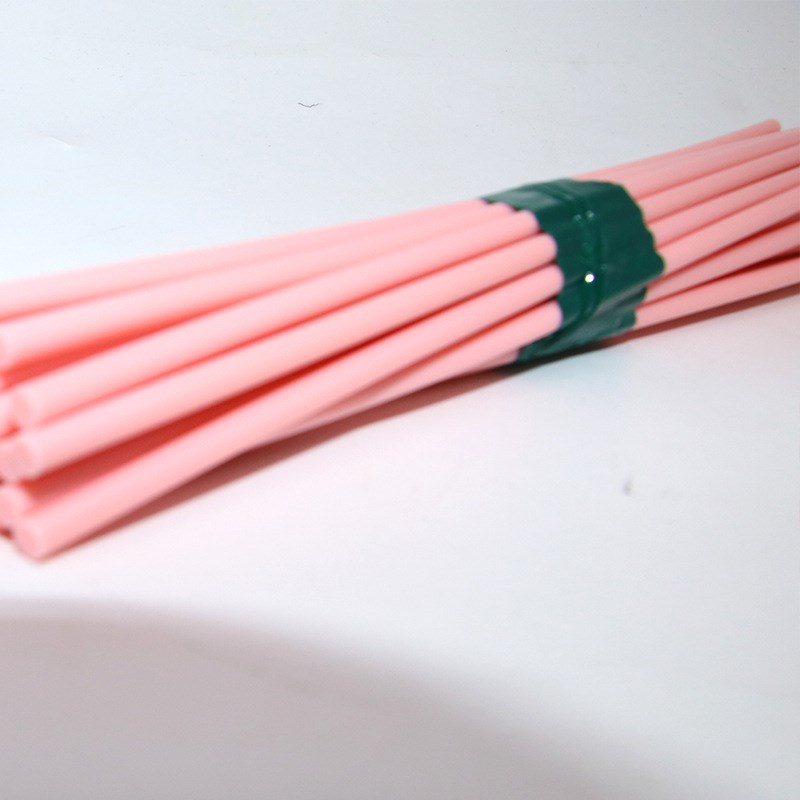 LDPE棒尼龙实心棒中4mm粉色LDPE棒塑料棒 聚乙烯高密度LDPE棒加工