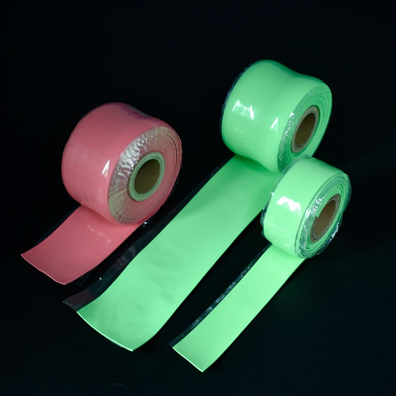 现货硅胶自粘带阻燃耐高温电工高压自粘带硅胶自融带防水堵漏胶带