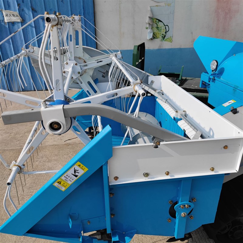 履带式联合收割机 家用割稻机 全液压一杆式操作水稻 小麦收割机