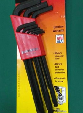 BONDHUS公制内六角扳手10946BLX6M维修检修检查工程电子工具