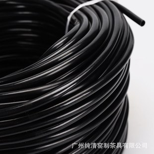 整捆茶桌茶盘黑色PVC防冻管下水泡茶桌流水管出水排水管茶具配件