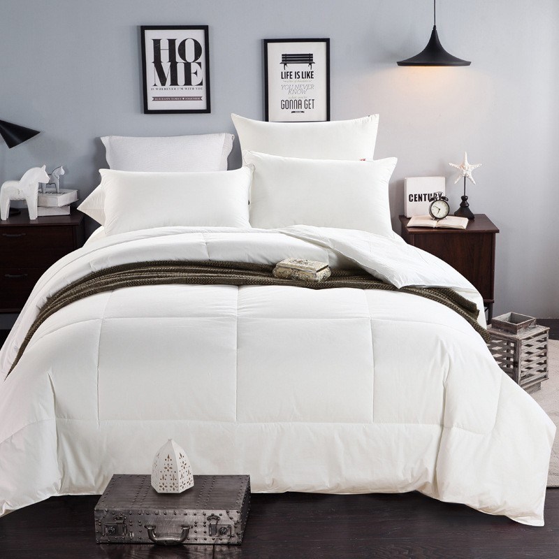 酒店被芯整张羽丝绒被子宾馆春秋冬被四季被空调被子