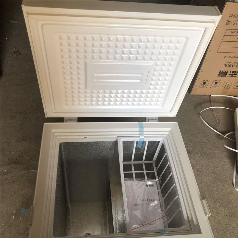 志1高86L冷冻转换冷柜冰柜 单门冷藏柜家用商用冷藏柜冷冻柜卧式