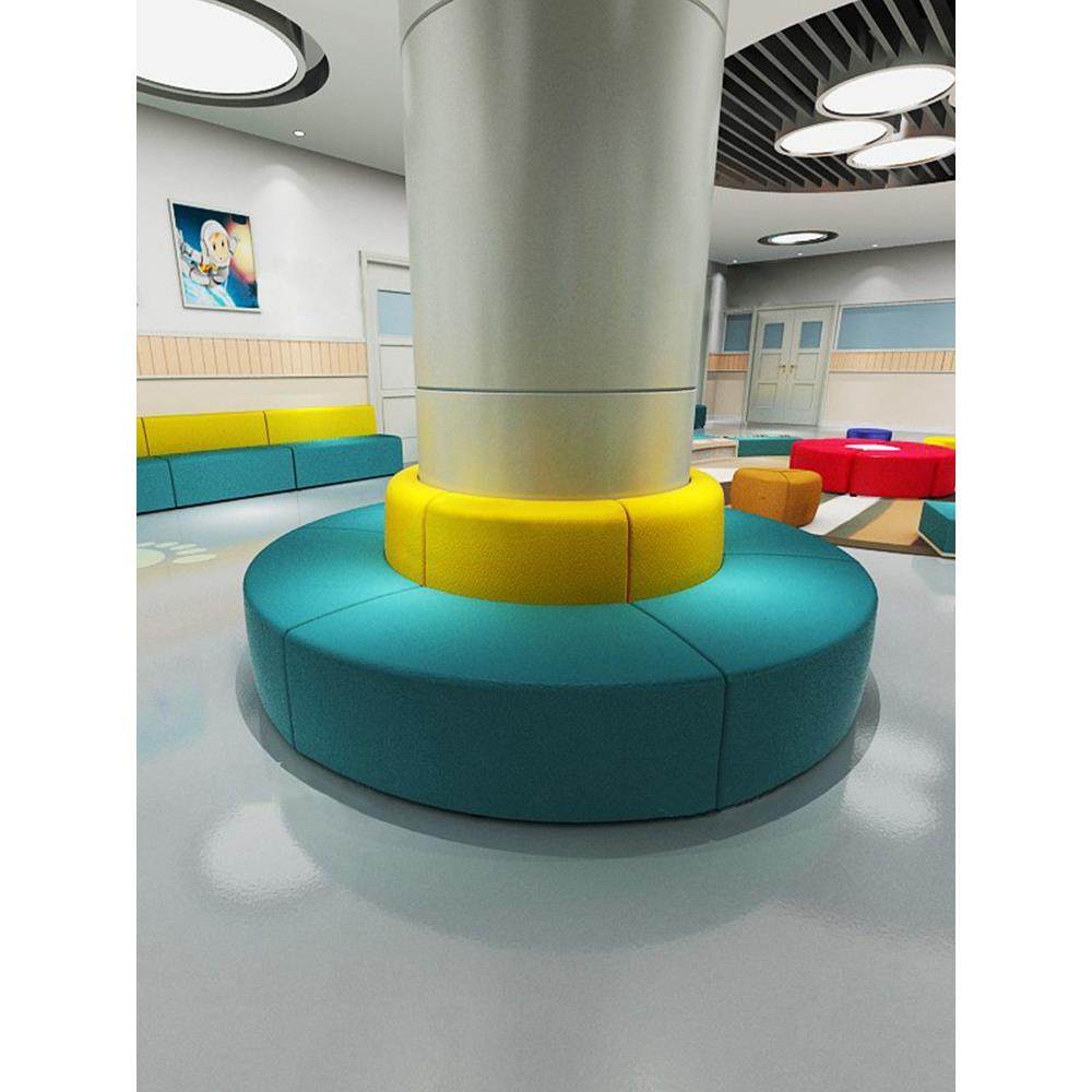 学校商场休息等候区座圆柱方柱沙发大厅幼儿园包柱子方柱无靠坐椅,收纳整理,烫衣板及配件,淘宝优惠券,粉丝福利购,淘宝优惠卷