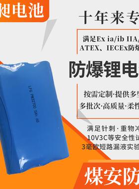 矿用隔爆兼本安直流稳压电源磷酸铁锂防爆电池组19.2V-5Ah