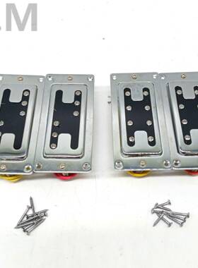 高档迷你6弦LP拾音器BBT4弦贝司拾音器铜壳拾音器