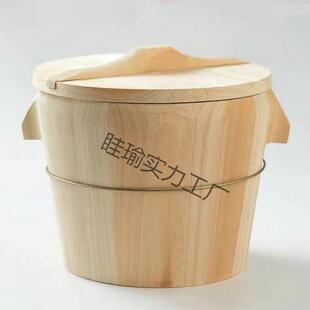 蒸饭木桶蒸子甄子竹制蒸笼木桶饭木正子饭甄子杉木桶蒸饭木桶家用