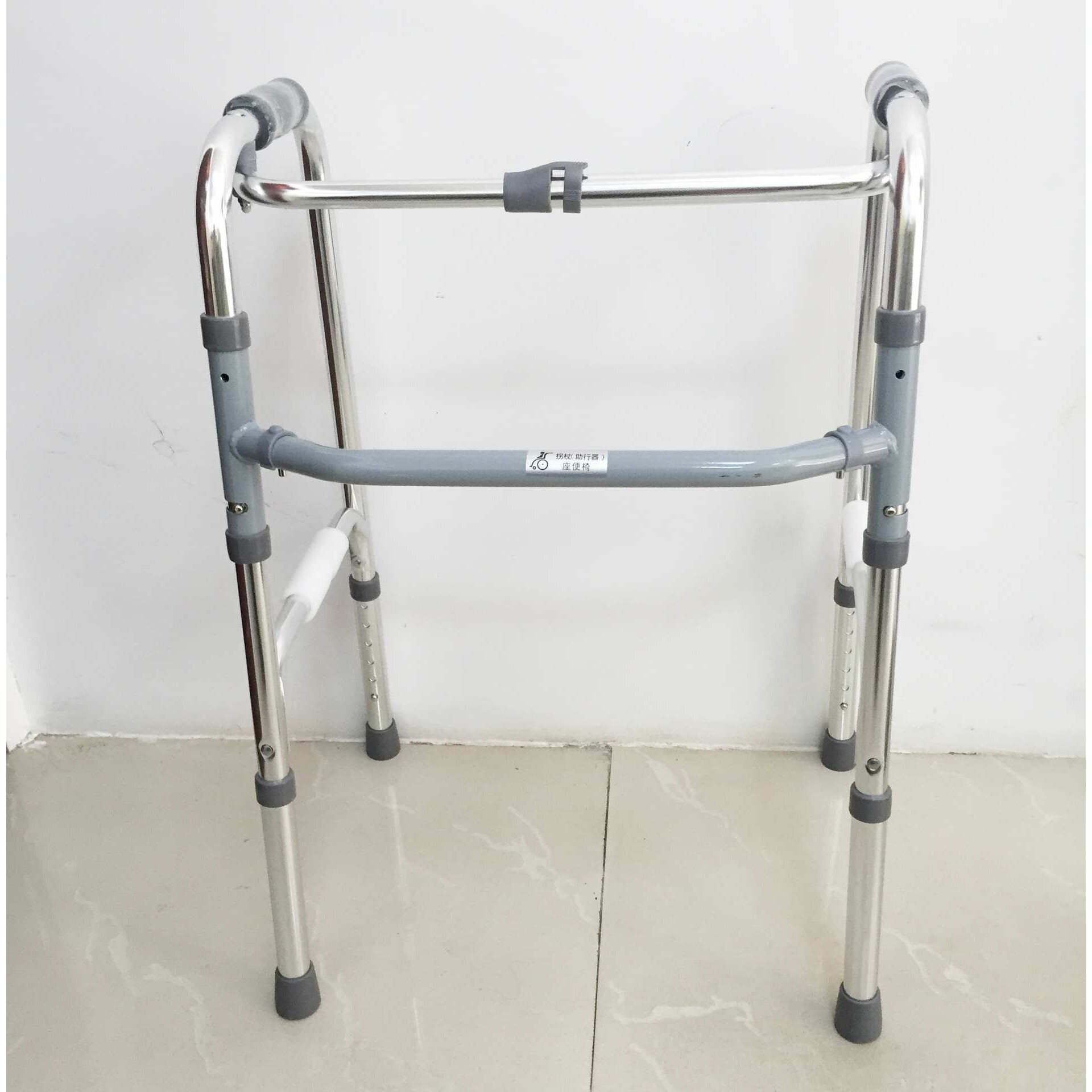 佛山老人助行器/铝合金助步器残疾人四脚拐杖/康复助力器