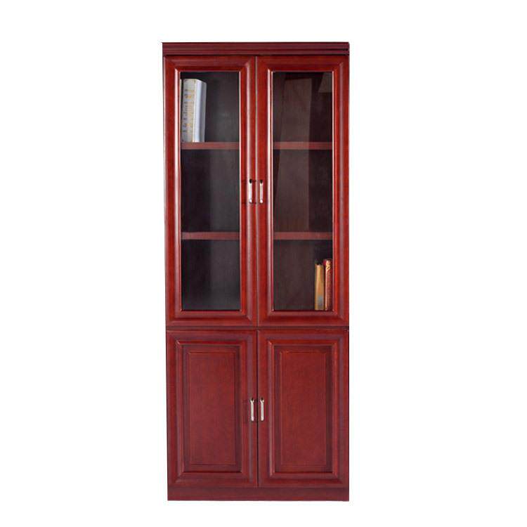 北京办公家具木质办公文件柜橱柜烤漆资料柜2门玻璃柜落地档案柜