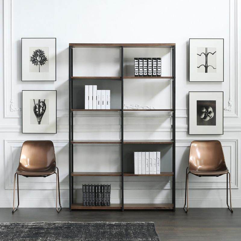 美式复古工业风loft实木隔板置物架落地铁艺书柜墙角铁艺书柜架子,农机/农具/农膜,其它农用工具,淘宝优惠券,粉丝福利购,淘宝优惠卷