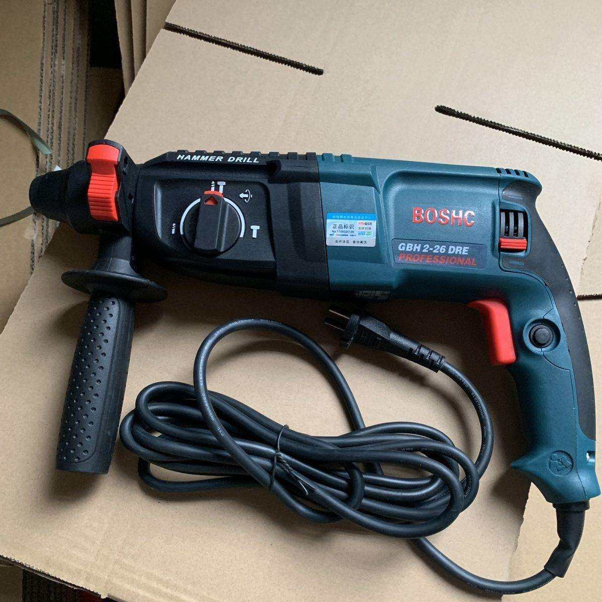 强大锤力BOSHC电锤冲击钻高转速多功能轻型大功率工业级电镐耐用
