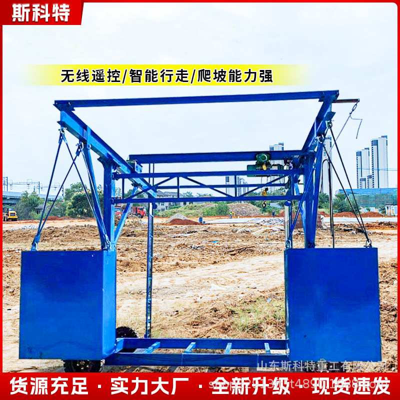 桥梁排水管施工台车防撞墙护栏模板作业检修维护外侧吊篮安装设备