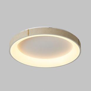 奶油风卧室吸顶灯餐厅吊灯现代简约日式茶室餐桌吧台一字长条灯具