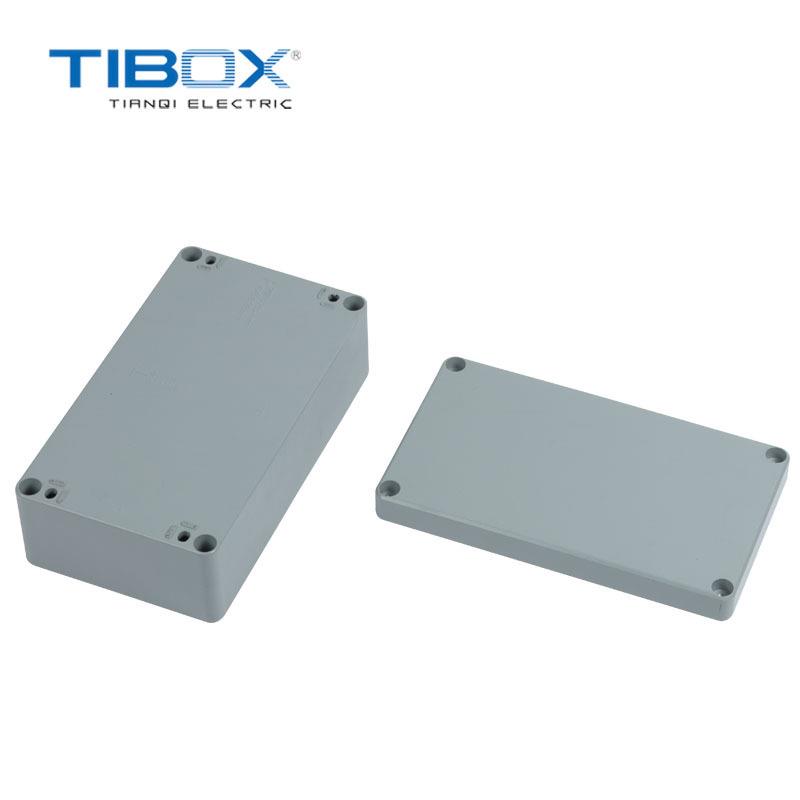 TIBOX厂家新品户外防水工业铸铝接线端子盒铸铝机箱配电箱壳体