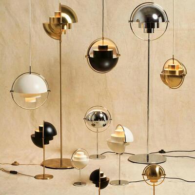 丹麦Multilite落地灯欧式轻奢设计师简约别墅卧室客厅高级感台灯