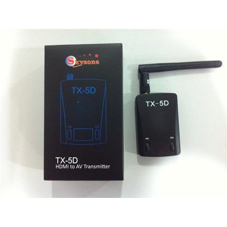FPV5.8G图传TX-5D600mwfpv航拍发射机支持HDMI视频双输入.