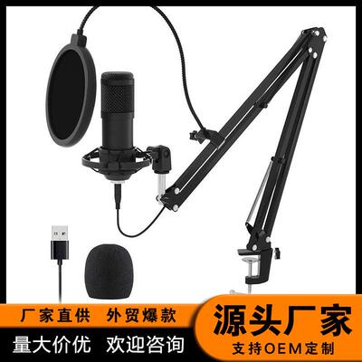BM800麦克风套装USB接口即插即用高采样率192KHZ/24Bit热卖