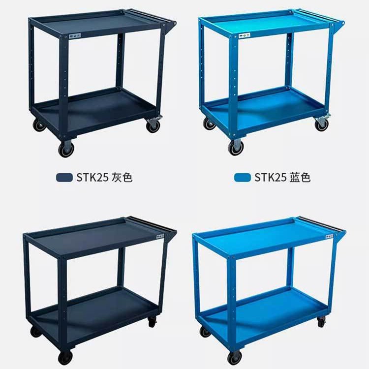 厂家制造汽保维修移动工具车三层汽修手推车重型加厚工具周转车