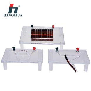 青华电流磁场演示器24006螺线管方形圈磁场分布物理电学实验器材