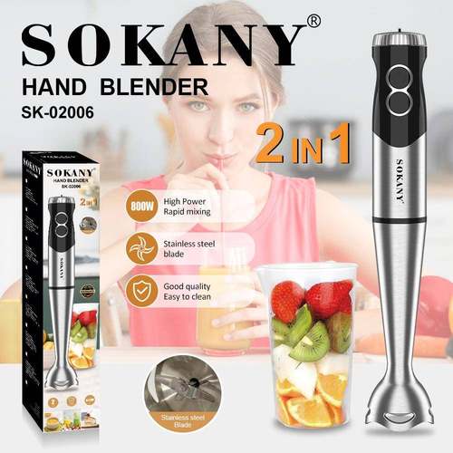 出口SOKANY02006料理棒婴儿辅食机电动手持搅拌机HandBlender