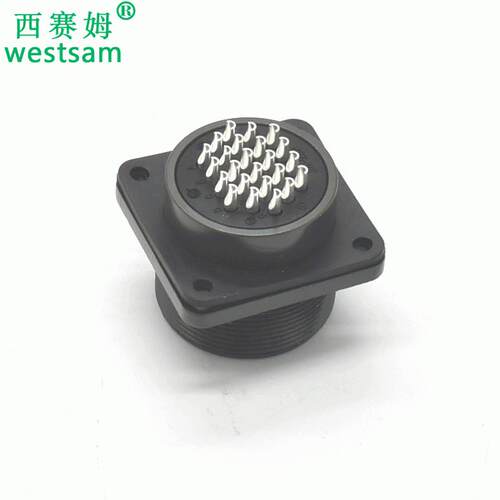 航空插头D/MS3102A24-28P方盘固定防水连接器-价格实惠