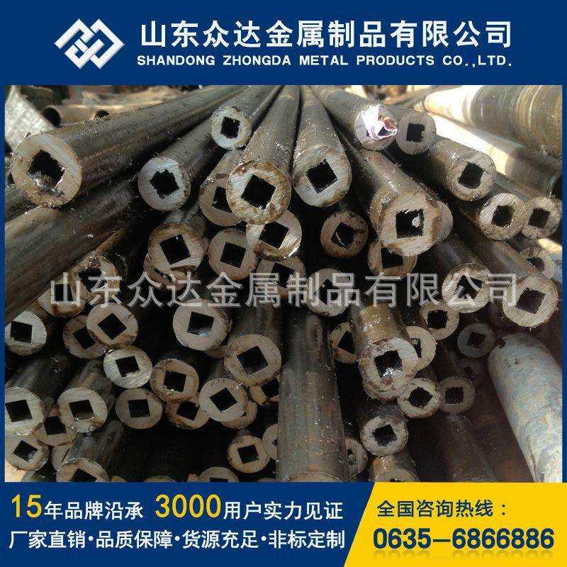 外圆内四方钢管内四棱钢管内对边5/6/7/8/9/10mm小口径四角钢管