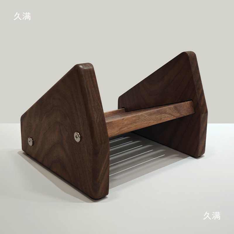 阿波罗apollo twin x声卡 支架 实木倾斜散热黑胡桃木吉他贝斯