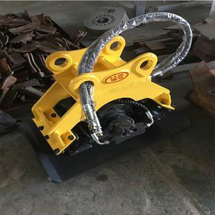 现货销售挖掘机液压平板夯挖掘机液压振动夯压实机械平板夯