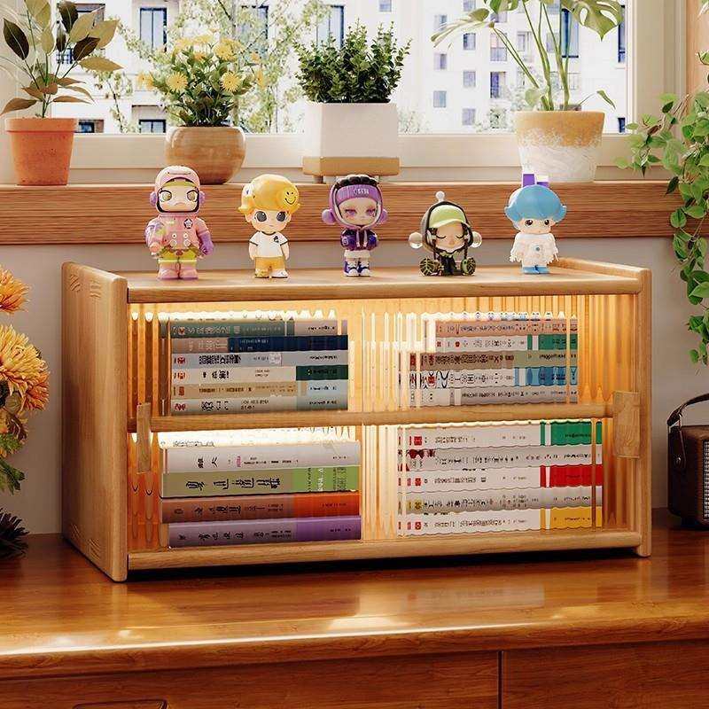 实木防尘书架胡桃木色桌面分层架儿童学习桌收纳置物架多层小书柜,玩具/童车/益智/积木/模型,毛绒/玩偶/公仔/布艺类玩具,淘宝优惠券,粉丝福利购,淘宝优惠卷