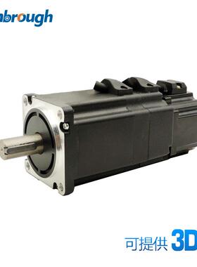 60刹车无刷电机DC48V200W3000RPM机身长99轴径14