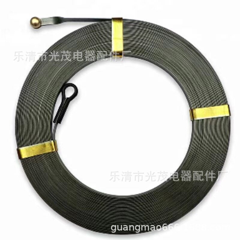 厂家批发金属镀锌穿墙线10米20米30米/尼龙穿墙线huany