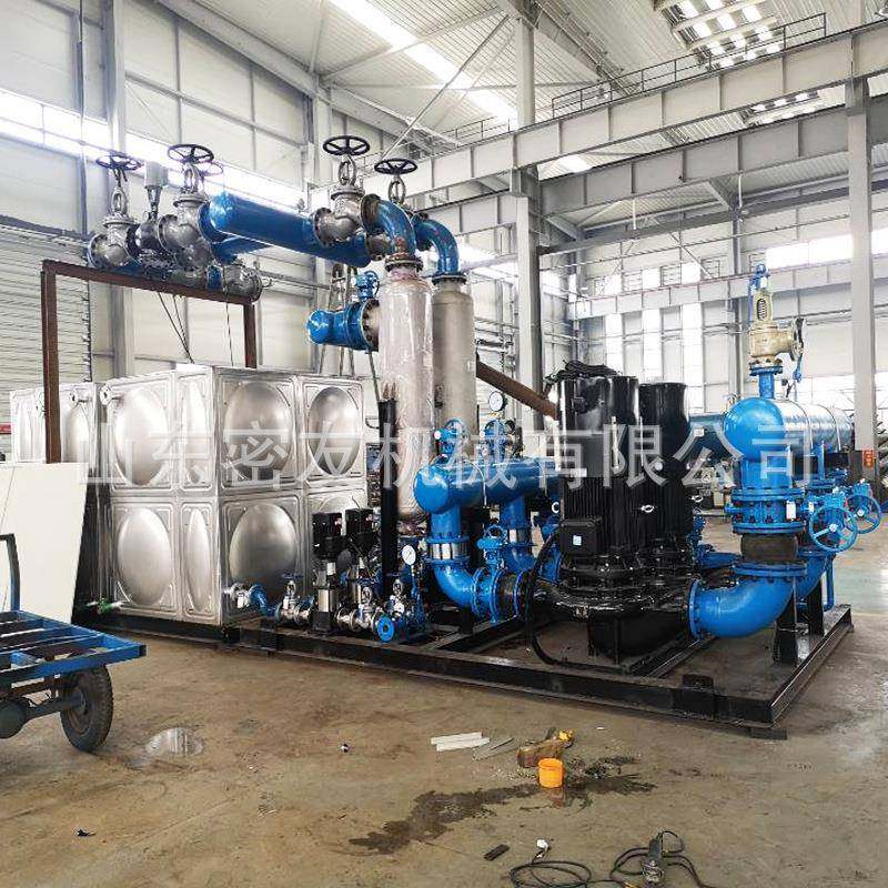 全自动智能换热机组供暖管壳式换热器换热机组洗浴汽水换热站