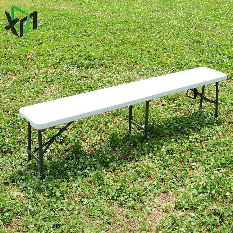 吹塑HDPE户外折叠长凳户外摆摊便携凳供销量大价优