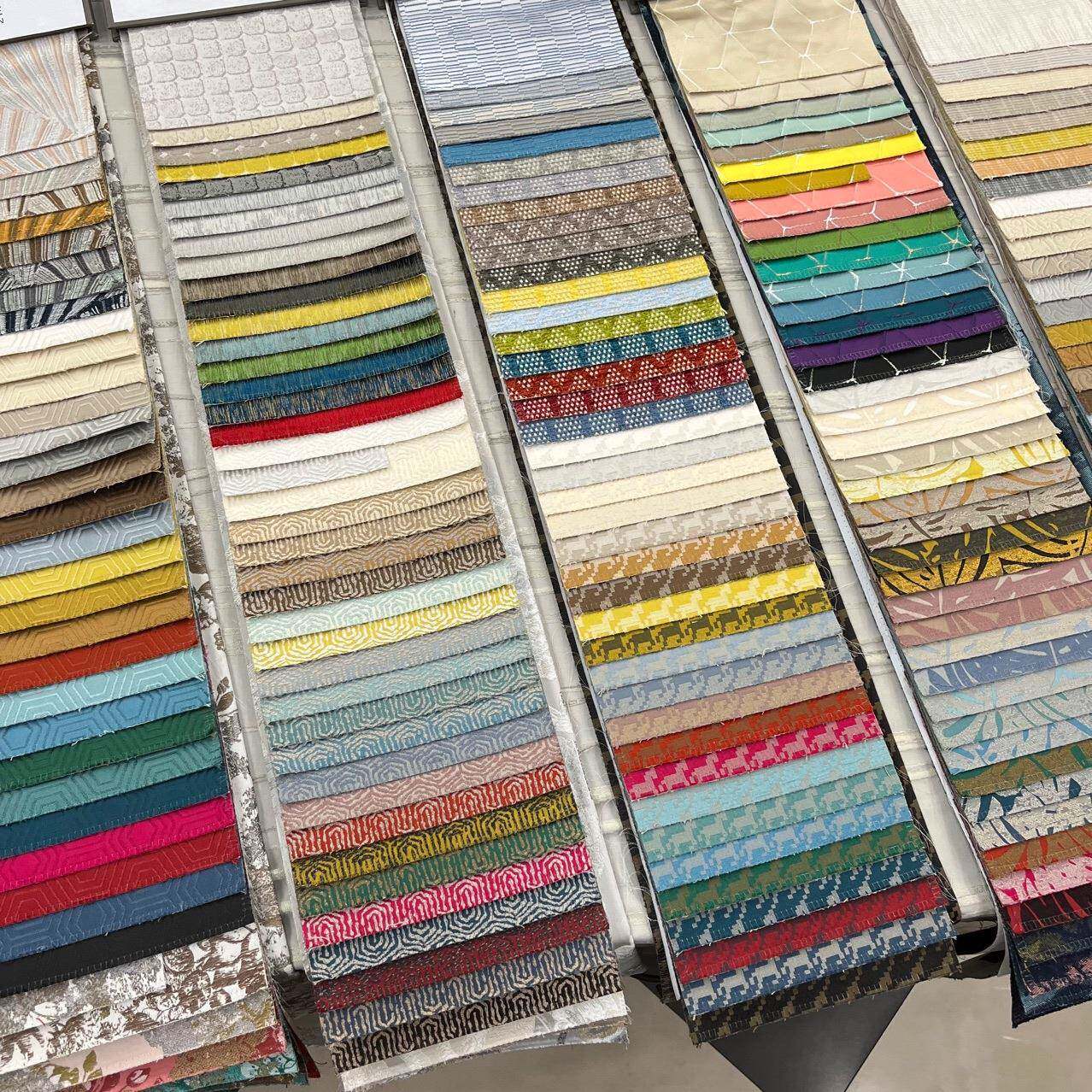 Fabricssamples设计师窗帘布料吊卡沙发布料吊卡欧式花吊卡样本