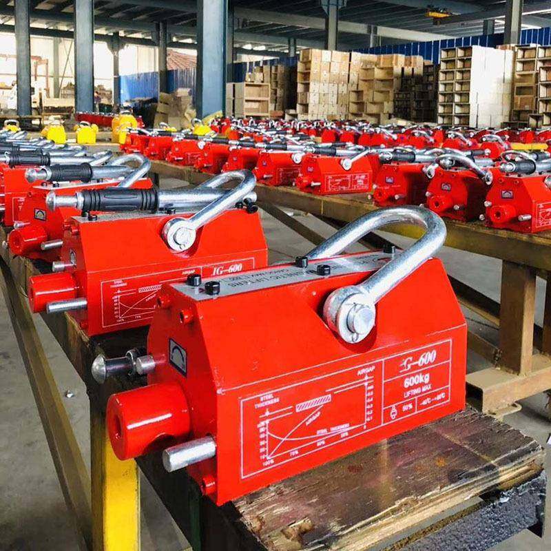 铷铁硼手动永磁起重器永磁吸盘磁力吊磁铁吸起重吊具5000KG